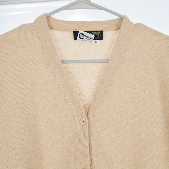 Vintage Country Shop Cashmere Cardigan Sweater Women's Medium - Picture 2 of 6